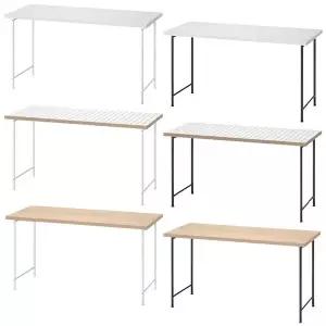 [이케아] LAGKAPTEN 락캅텐 / SPAND 스펜드 책상 140x60cm/컴퓨터책상/사무용테이블/데스크
