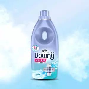 다우니 삶음 파워플러스 세탁세제 1L 세탁 세제 세탁기 세탁실 빨래 세탁물 세탁소