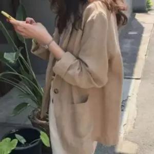 ONM 겨울스타일  여성 마이 카라 여자 베이지 자