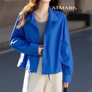 ATMARK (77까지)비비드스트랩버튼점퍼_AA51JP008G