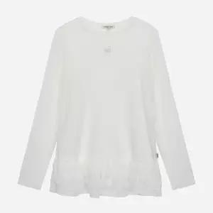 [롯데백화점]써스데이 아일랜드 레이스 배색 레이어드 티셔츠 T256MTS155W