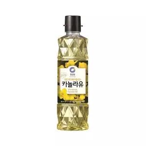 청정원 카놀라유 900ml 고급유 샐러드 튀김 식용유 추천