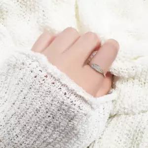 14k 18k 에델리프 반지 모이사나이트 포인트 링반지