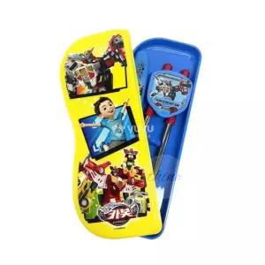 OH 헬로카봇 어린이 수저세트 케이스 흰색 교정기 유아수저통 단체선물