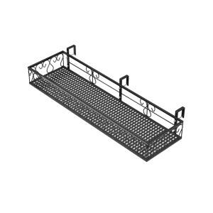 베란다 화분 걸이대 받침대 3단 바퀴 고층 다육이선반 철제 600x300x150
