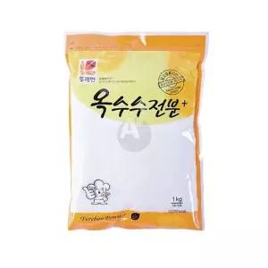 (1Kg) 뚜레반 옥수수 전분/가루/가정용/다용도/매장/부침용/업소용/요리용/음식점/조리용/튀김용/옥수수맛