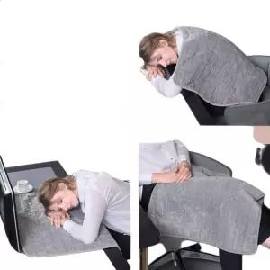 전기 담요 1인용 전기요 숄 소형 캠핑 휴대용 보온 보관편리 고효율 세탁가능