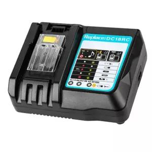 마끼다 14.4V-18V 3A 배터리 충전기 DC18RC 공구 호환 밧데리충전