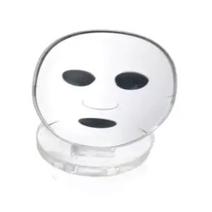 마스크팩진열대 투명 이동식 고급 디피 랙 수납함 원형 뷰티 전시 매대