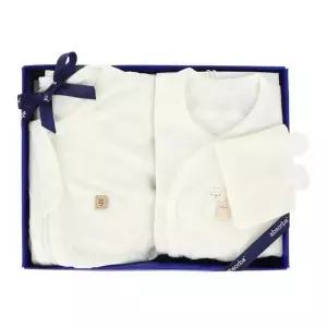 [NS홈쇼핑](26년신상.말띠임신축하,태교,출산)베어디모달배냇저고리,스와들세트(A2A-19105)..[35621021]