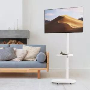 삼탠바이미 호환 거치대 TV 스탠드 높이조절 이동식 바퀴 룸앤티비 SMV