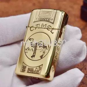  황동 카멜 슬림 지포 라이터
