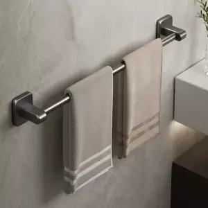 욕실 부착식 수건걸이 50cm 방수 수건거치대 무타공 타올걸이 접착식 욕실용품