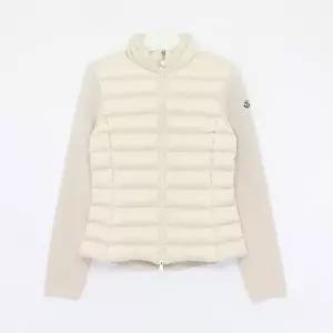 몽클레어 패치로고 패딩 울 믹스 하이넥 패딩 여성 자켓 9B00006 M1122 20F