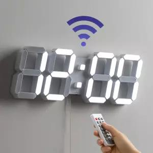 플라이토 와이파이 인테리어 3D LED 벽시계 38cm 퓨어 / 포토구매평