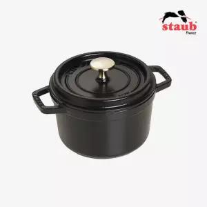 [스타우브] 꼬꼬떼 주물냄비 16cm 블랙_6256