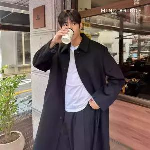 [택가 299,000원]마인드브릿지 남성 두굿_캐시미어오버핏맥코트 MZCA7105