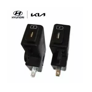 카니발 KA4 쏘렌토 MQ4 시트백 USB A타입을 C타입으로 개조 DIY 세트