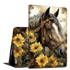 GFRGTFHYT 아이패드 9/8/7세대 10.2인치 케이스 2021/2020/2019용 PU 가죽 슬림 폴리오 경량 스마트 커버,