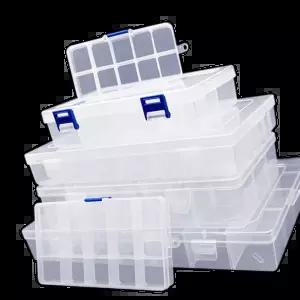 다용도정리함 LW 투명 부품 수납함 소품 케이스 피스 나사 볼트 보관통