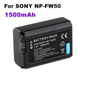 소니 알파 A6000 A7 A7II 용 카메라 배터리 NP-FW50 NP FW50