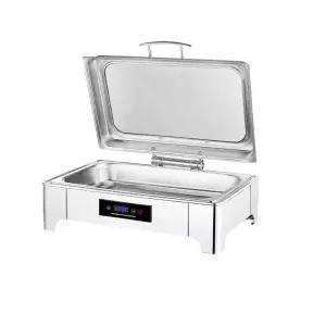 뷔페 보온 원형 웨딩홀 워머기 중탕 초밥 차핑디쉬