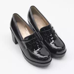 J487 상도 중안경 말굽 민자 여성구두 225-250mm