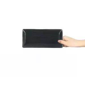 직사각 스끼다시 멜라민 접시 튀김 안주 간식