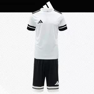 아디다스 빅사이즈 라운드 반팔티 주머니 없는 반바지 세트 운동복 헬스복  축구복