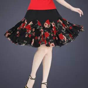 스커트 댄스 치마 라인복 줌바 밸리 한국무용 발레복 줌바복 라인하의 연습복 밸리복