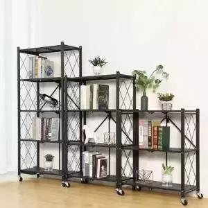 폴딩 철제선반 옵션선택/원터치 접이식 다용도 수납 선반장 무볼트 앵글 철제