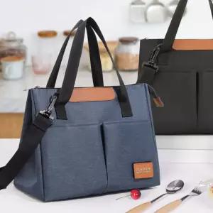 LAVEDO 프리미엄 오염 방지 안감 보냉백 도시락가방 출퇴근 피크닉