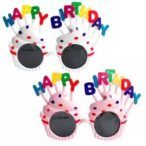 포토제닉 Happy Birthday 파티안경 생일파티 선글라스 홈파티 생파축하 이벤트