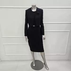 [미니멈]MZAGWO1090DV 투피스형 H라인 원피스