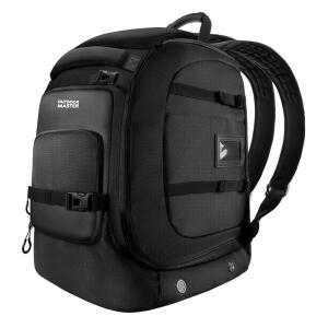 OutdoorMaster 스키 부츠 백, 65L 방수 스키 스노보드 부츠 숄더 패드 스키 백팩 헬멧, 고글 남성 및 여성