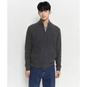 빈폴 BEANPOLE MEN 케이블 집업 카디건 애쉬 BC595AC214 636938