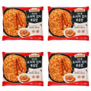 쟌슨빌 소시지 김치 볶음밥 250g 4팩