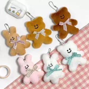랜덤 베어 레빗 인형 곰돌이 토끼 키링 (4개)