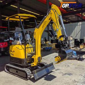 2025년 신형 맞춤형 2톤 미니 굴삭기 포크레인 견고한 유압 시스템 농업 다목적 사용 공장 직판