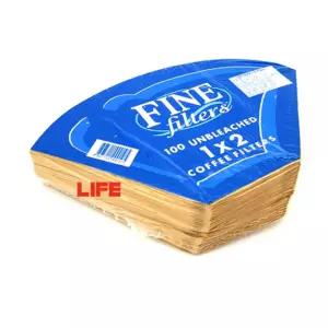 커피필터 1X2 100매 3인 4인용 커피여과지/거름/원두/드리퍼/필터지/여과지/드립퍼/드립백/종이/필터/핸드