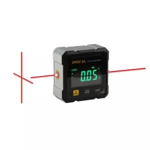 위즈 디지털 수평 각도 양방향 레이저 측정기 레벨 WIZ-0360 4면자석 USB충전