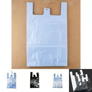 (연청색-4호) 100p 비닐봉투/비니루/일회용/1회용/치킨/업소용/식당/가게/매장/음식점/피자/음식/식품/고급