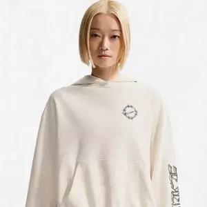 나이키 여성 스포츠웨어 오버사이즈 프렌치 테리 그래픽 풀오버 후디 IF0327-103 2549733