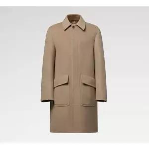 [LOUIS VUITTON]루이비통 카라멜 베이지 더블 페이스 캐시미어 롱코트 151943646