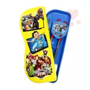 [헬로카봇] 양손가능한 교정세트 어린이집선물 아이수저세트 남아선물