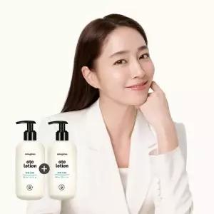 몽디에스 1+1 아기 신생아 유아 베이비 데일리 고보습 민감 얼굴 바디 대용량 아토로션 펌프형