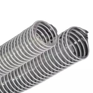 PVC 투명나선호스 덕트 집진 주름관 양수기 플렉시블