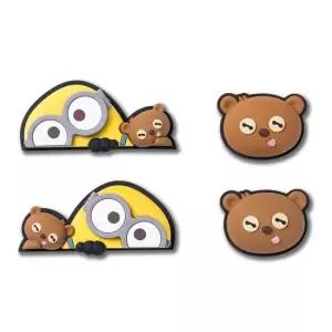 유니버셜 차량 도어가드 4p 빼꼼 밥앤팀 자동차 문콕방지 캐릭터 차량용품