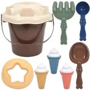 샌디토이 아이스크림 통 모래 놀이 세트/해변/모래놀이교구/아이/바닷가/촉감놀이/모래성/흙놀이/모레/흙