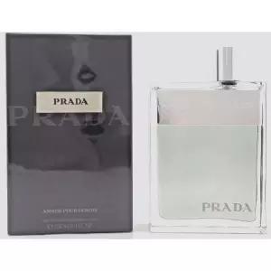 프라다 앰버 포 옴므 3.3 oz. 남성용 오 드 뚜왈렛 스프레이. 새 제품 밀봉된 박스